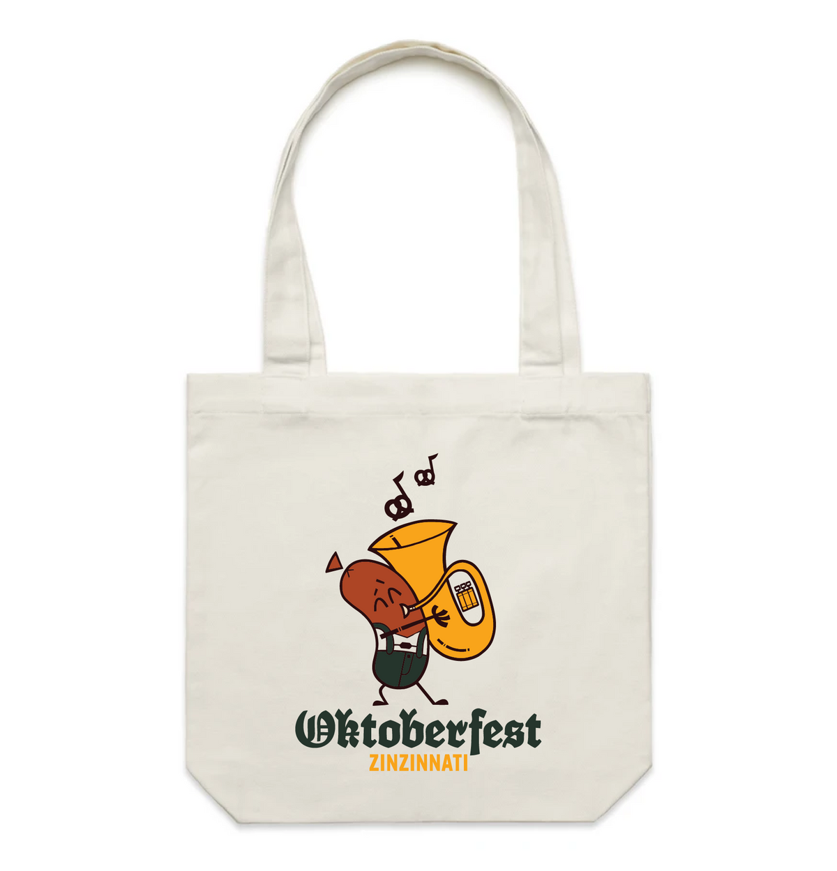 Oktoberfest Canvas Tote — front