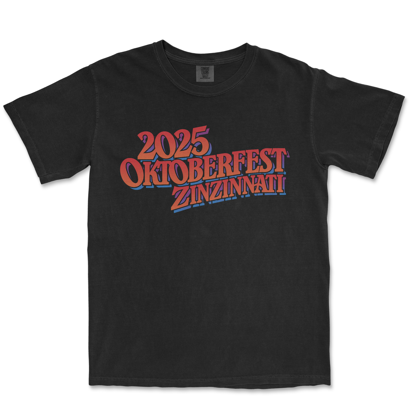 Oktoberfest Zinzinnati Retro Print Tee