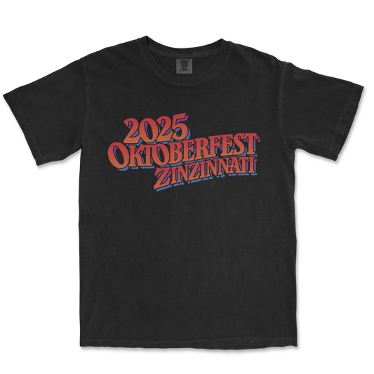 Oktoberfest Zinzinnati Retro Print Tee