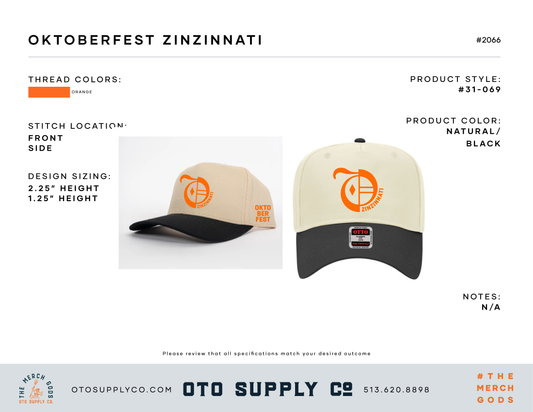 Oktoberfest Two-Tone Hat