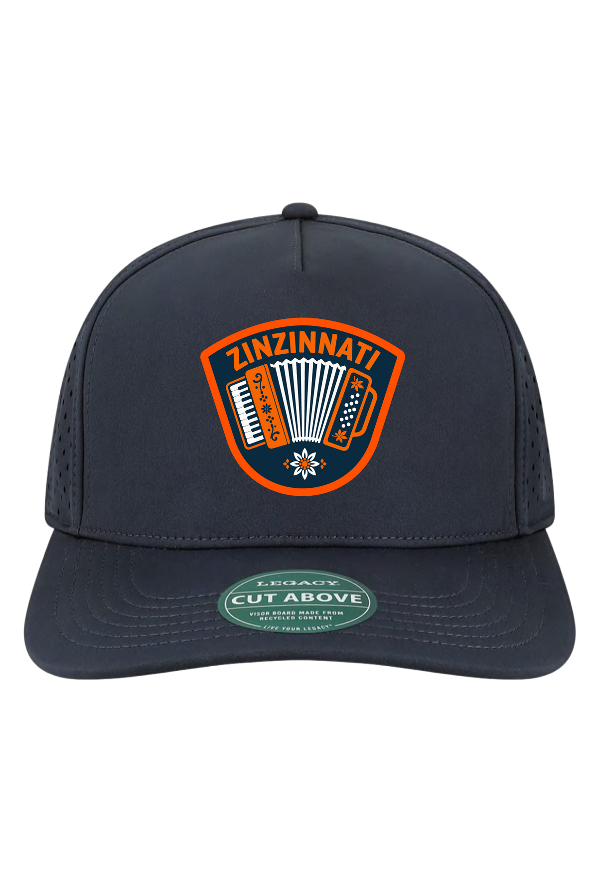 Accordion Structured Mesh Cap — front
