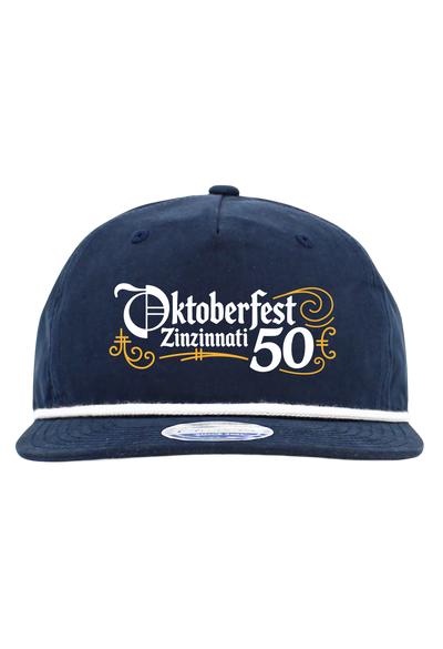 Rope Hat — Navy — front