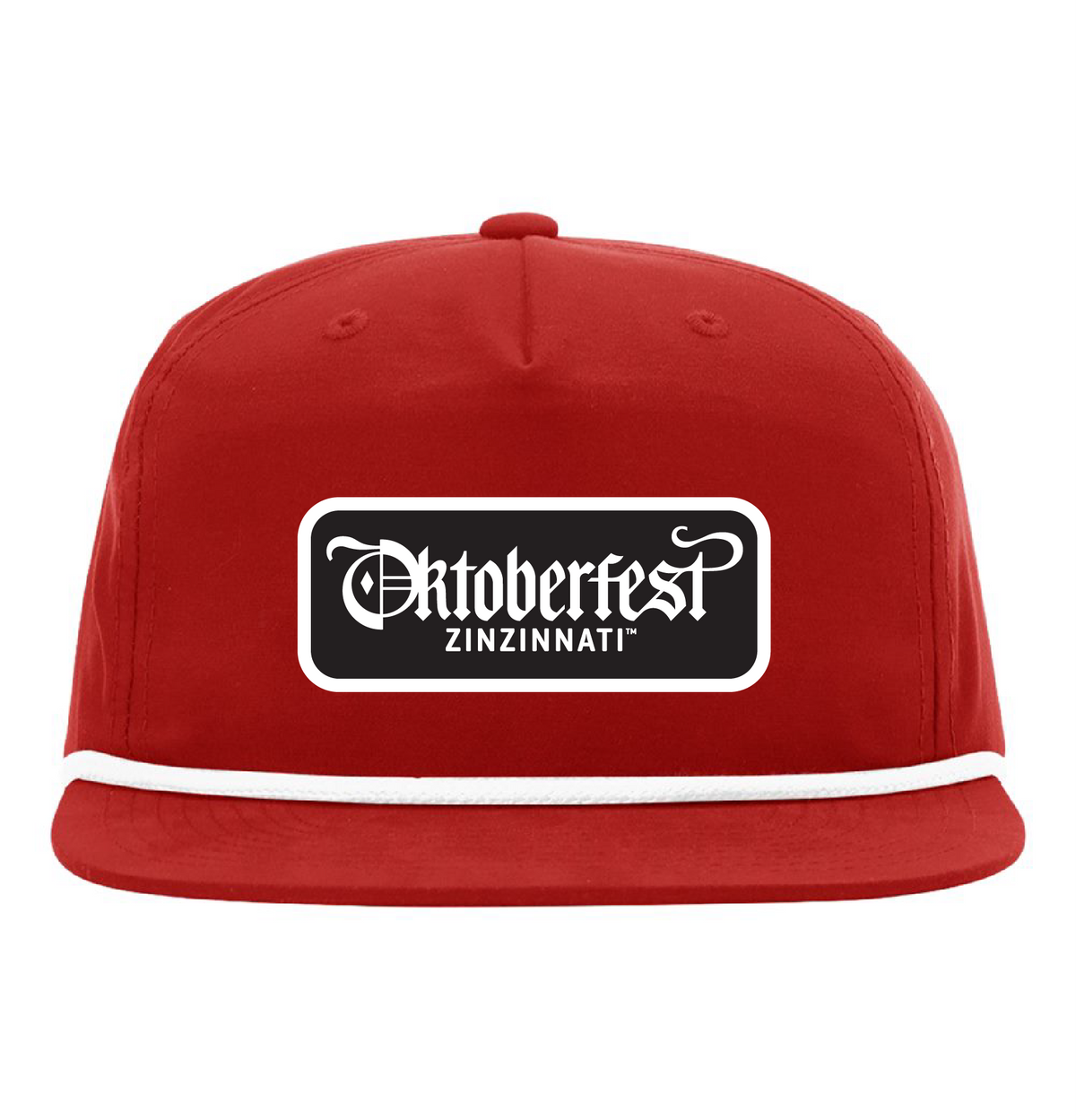Rope Hat — Red — front