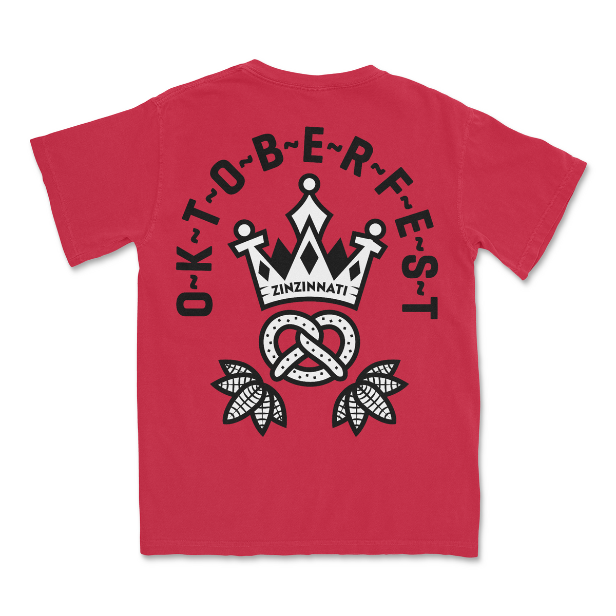 Singing Toberfest Pocket Tee — back